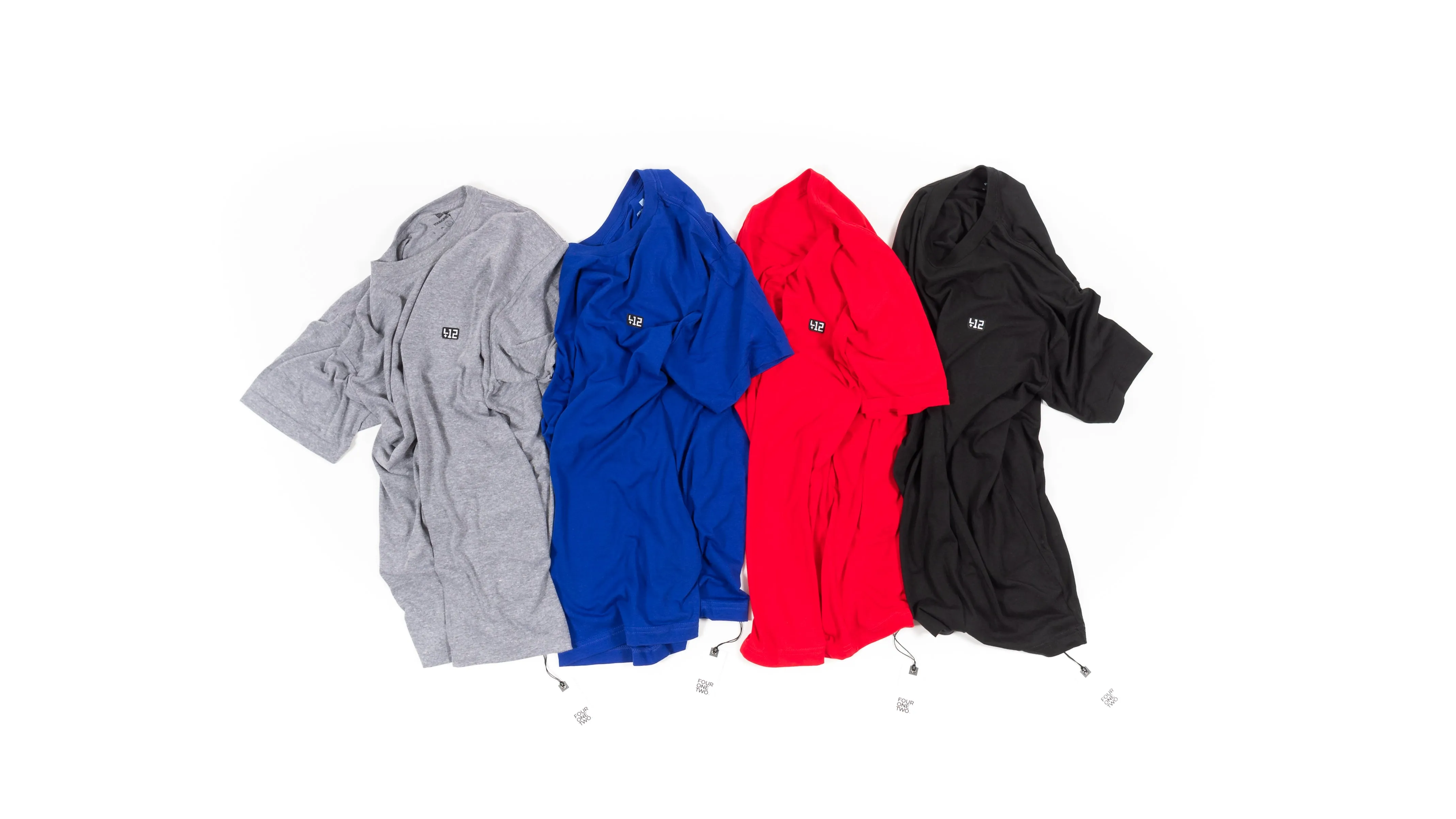 412? Micro Patch Tee Sleek Design Urban Style Trend