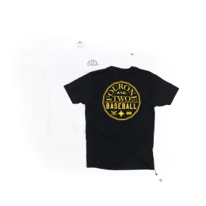 412? Monogram Baseball Tee Quick Slip