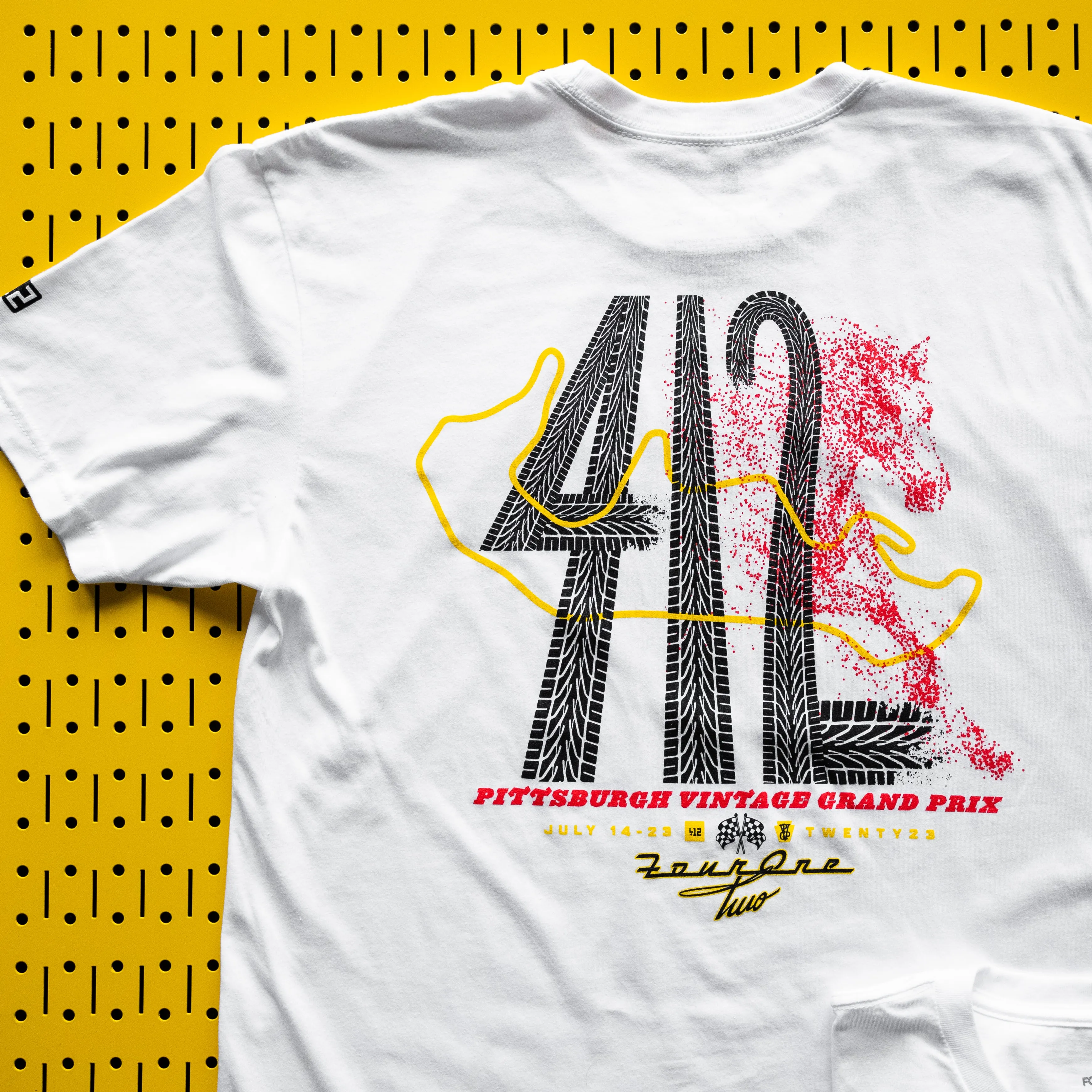 412? x PVGP Official Racing Tee '23 TemperatureControl Fabric Relax Comfort Style