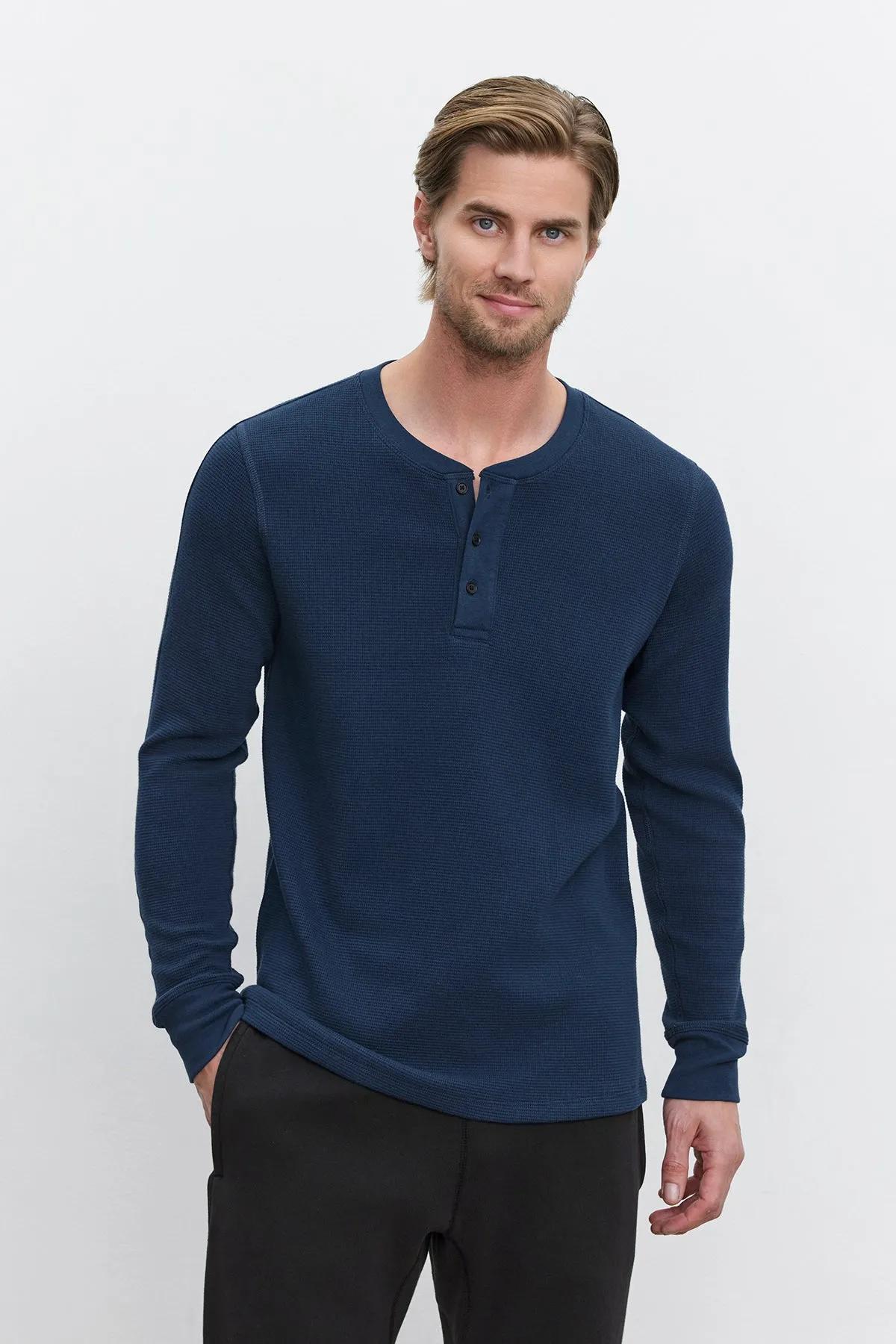NonIrritating Seams Day To Day DEX THERMAL HENLEY