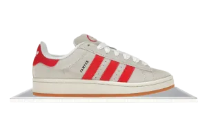 Anti Abrasion Adidas Campus 00s Crystal White Better Scarlet