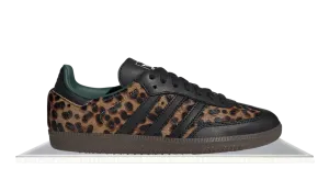 Cool Urban Adidas Samba 'Black Green Leopard'
