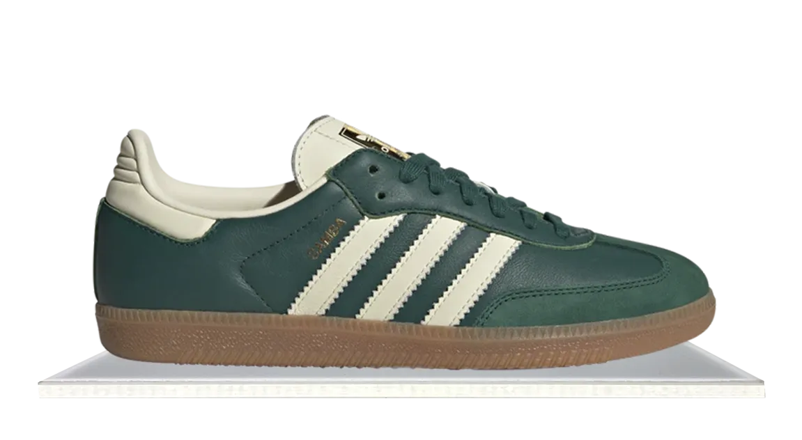 Adidas Samba Collegiate Green Gum Bold Look