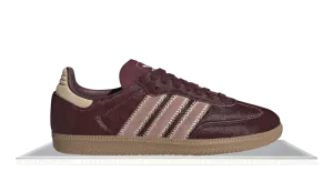 Adidas Samba Maroon Sand Strata Pony Adjustable Closure