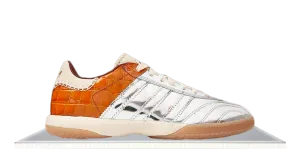 Adidas Samba Millennium Wales Bonner Silver Metallic Yellow Croc Color Fun