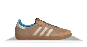 Cushioned Adidas Samba Nylon Wales Bonner Desert White