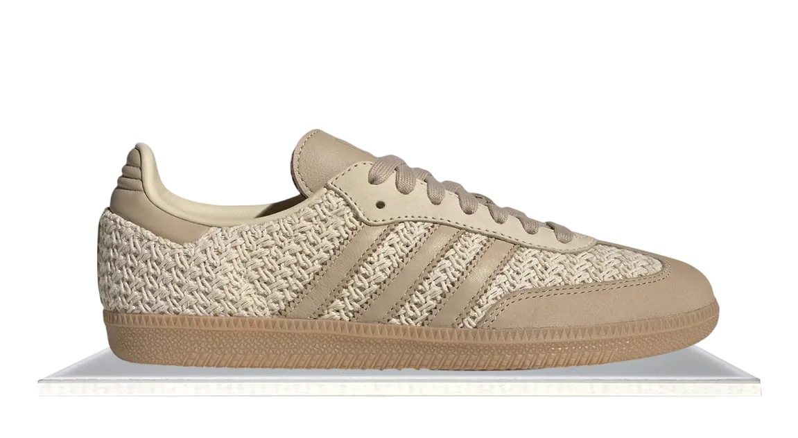 adidas Samba OG Crochet Pack Sand Strata Neutral design