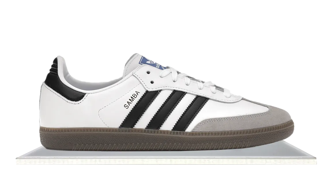 Show Time Slip On Construction adidas Samba OG White/Black