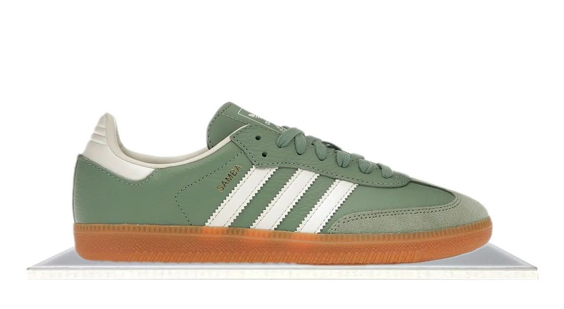 Outdoor shoes Adidas Samba Silver Green