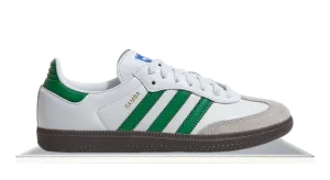 Adidas Samba White Green Relaxed Feel