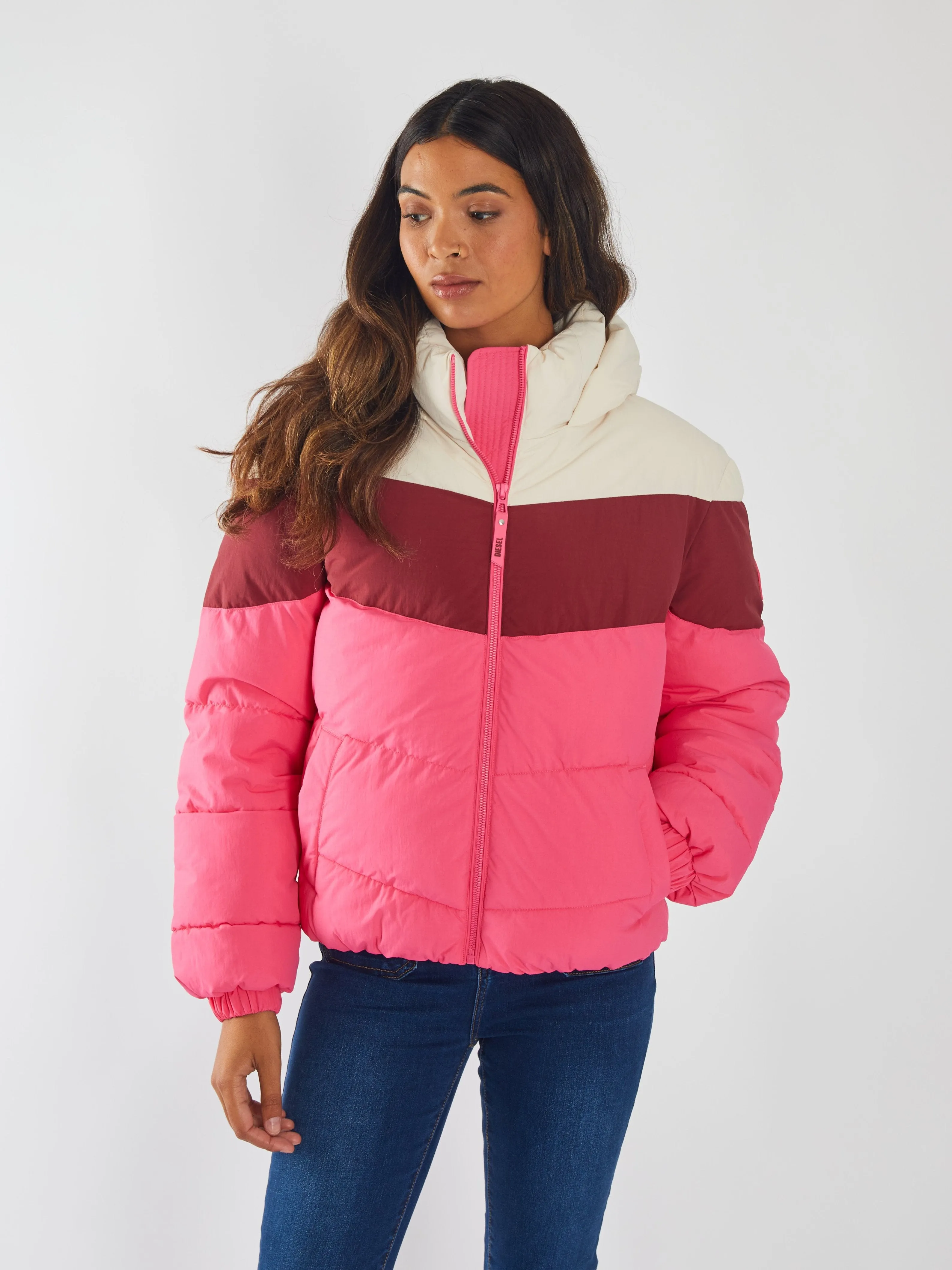 Afta Jacket Pink Multi Thermal Lining