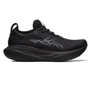 Mens ASICS GEL-Nimbus 25 - Black/ Black Gold Tone