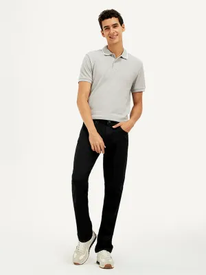 Low Profile Zipper High Quality Holiday Vibes Winter Warmth Men's 511 Black Slim Fit Mid Rise Jeans