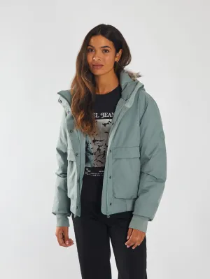 Evelyn Jacket Sage Leaf quick dry