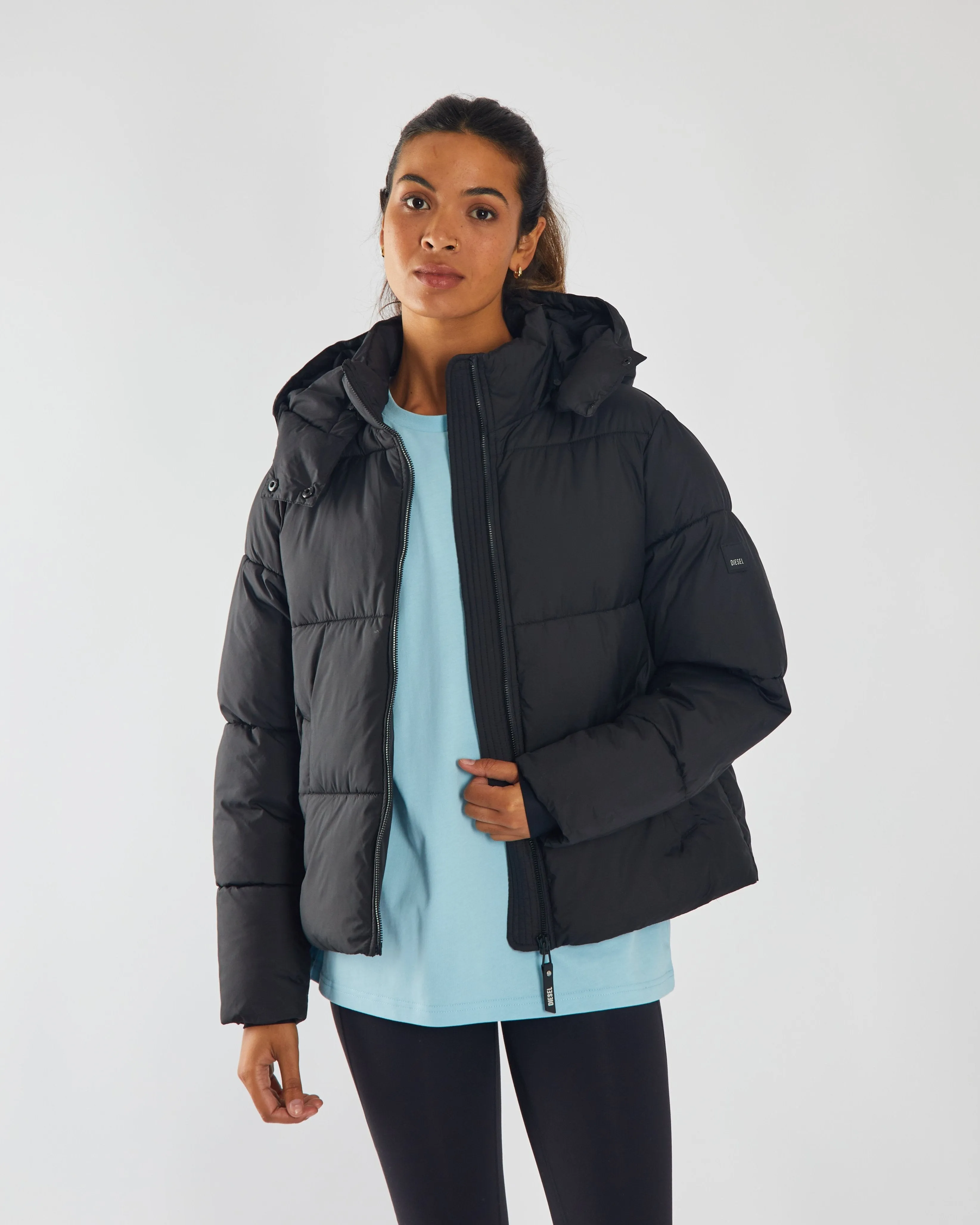 Polly Jacket Jet Black Transitional Wear Layer Essential Piece