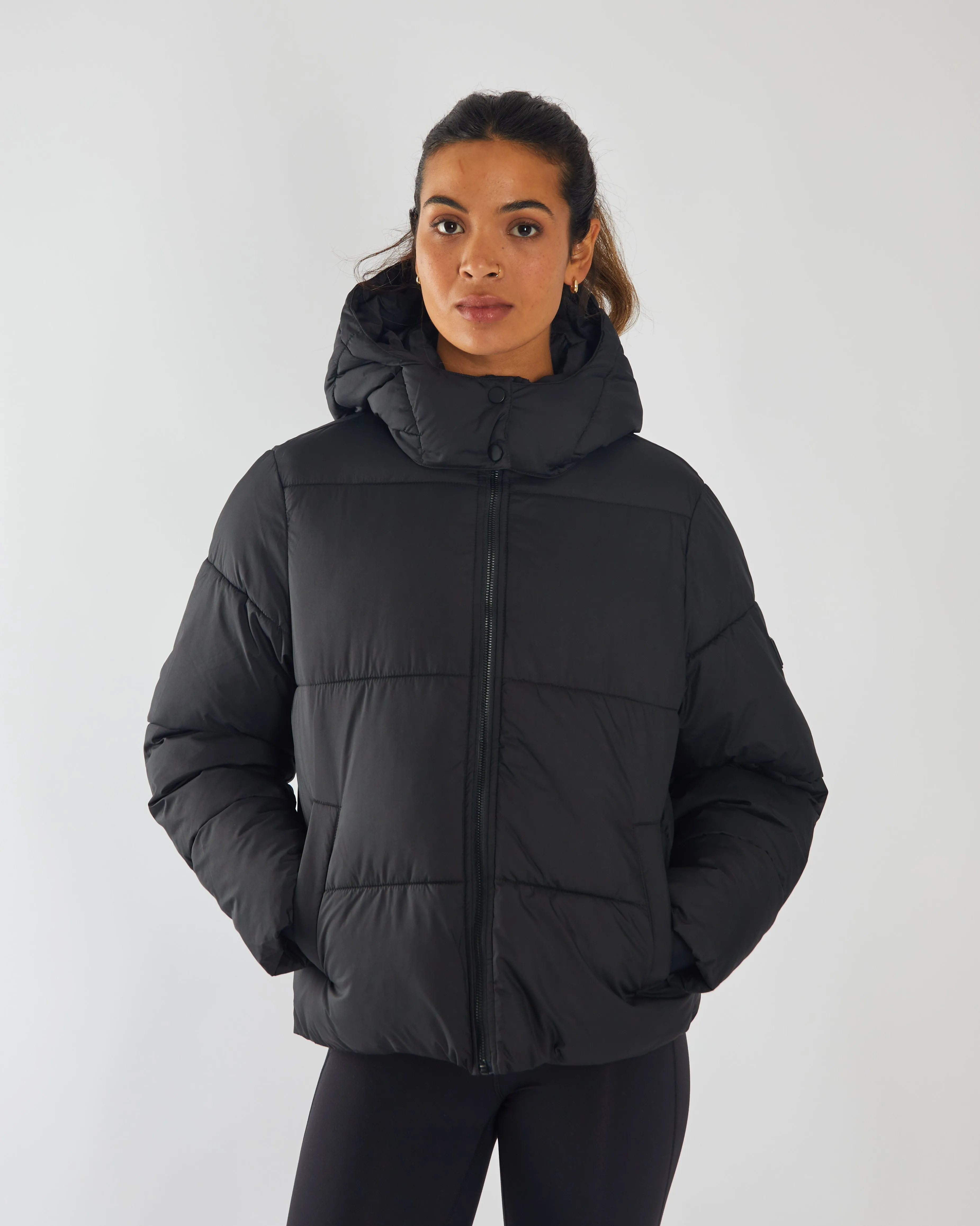 Polly Jacket Jet Black Advanced Layering System Hypoallergenic fabric