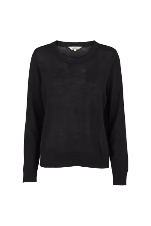 Vera Sweater - Black Simple Look