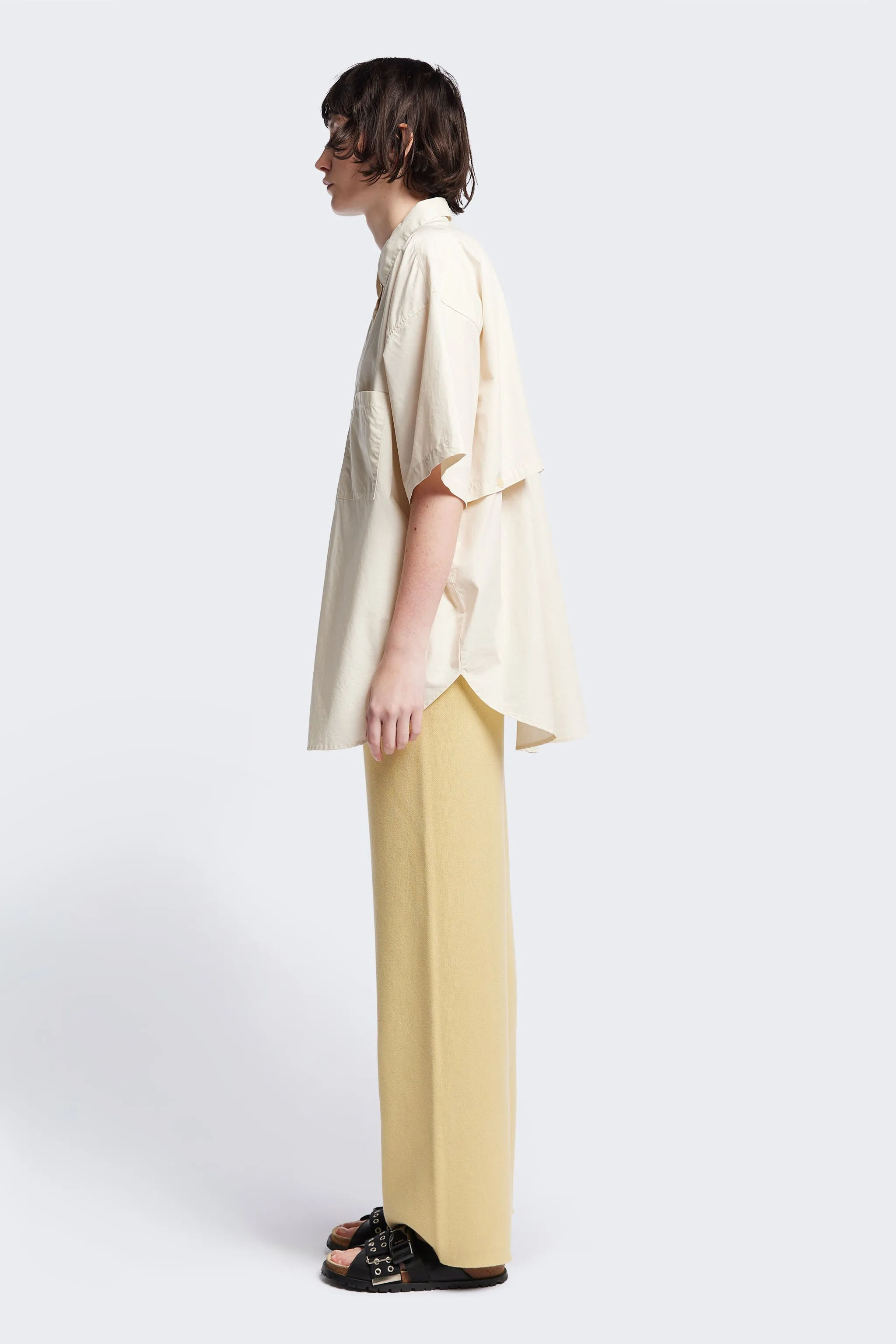 Seasonal Fashion Thermal regulation Aquifer S/S Shirt Ecru