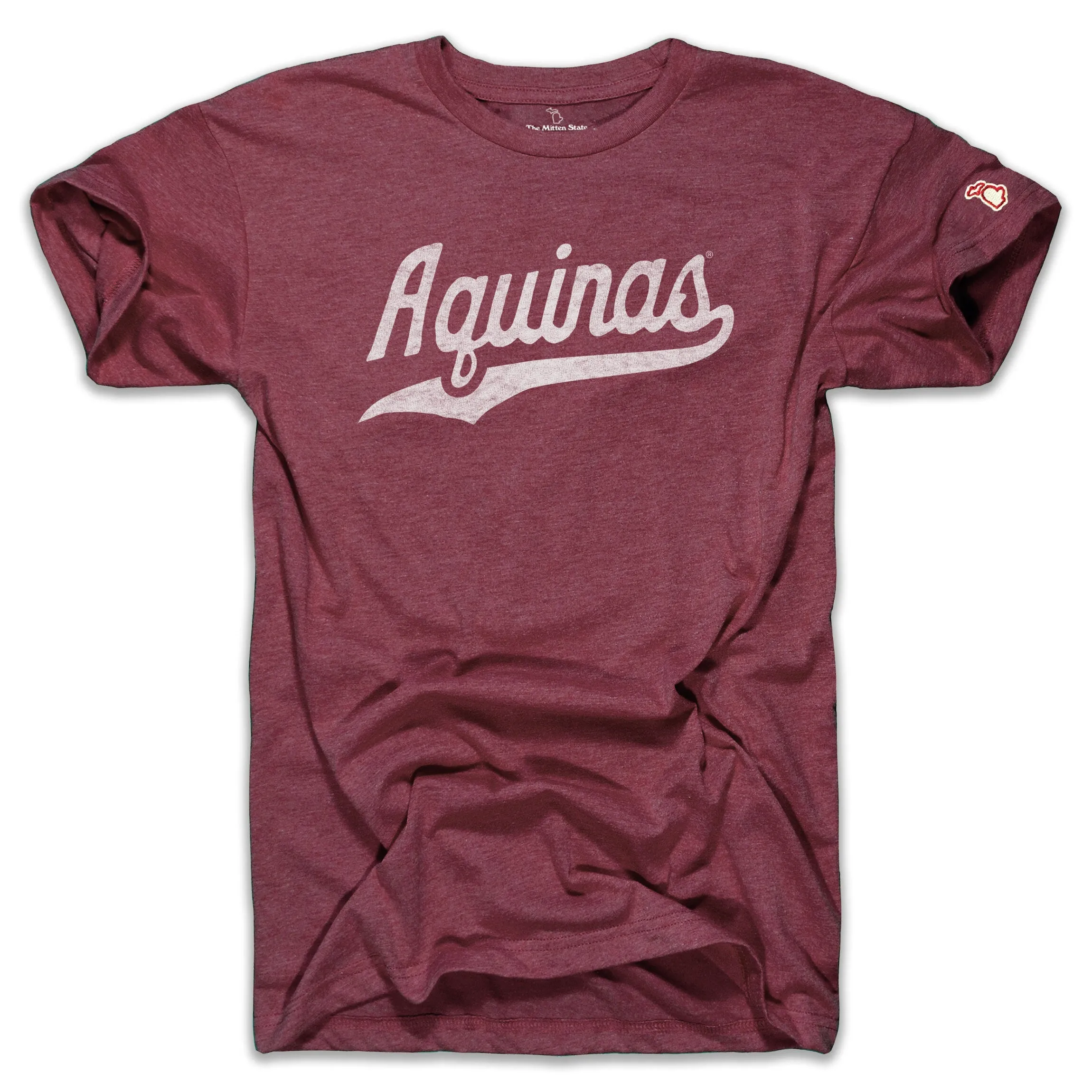 AQUINAS - SCRIPT (UNISEX) No Shrink Technology Linen blend