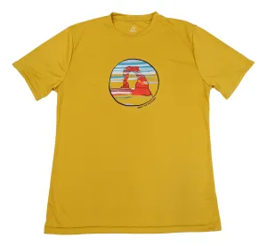 ARCH QUICK DRY TEE Honey Reversible Design Concept Comfy Stretch Wear