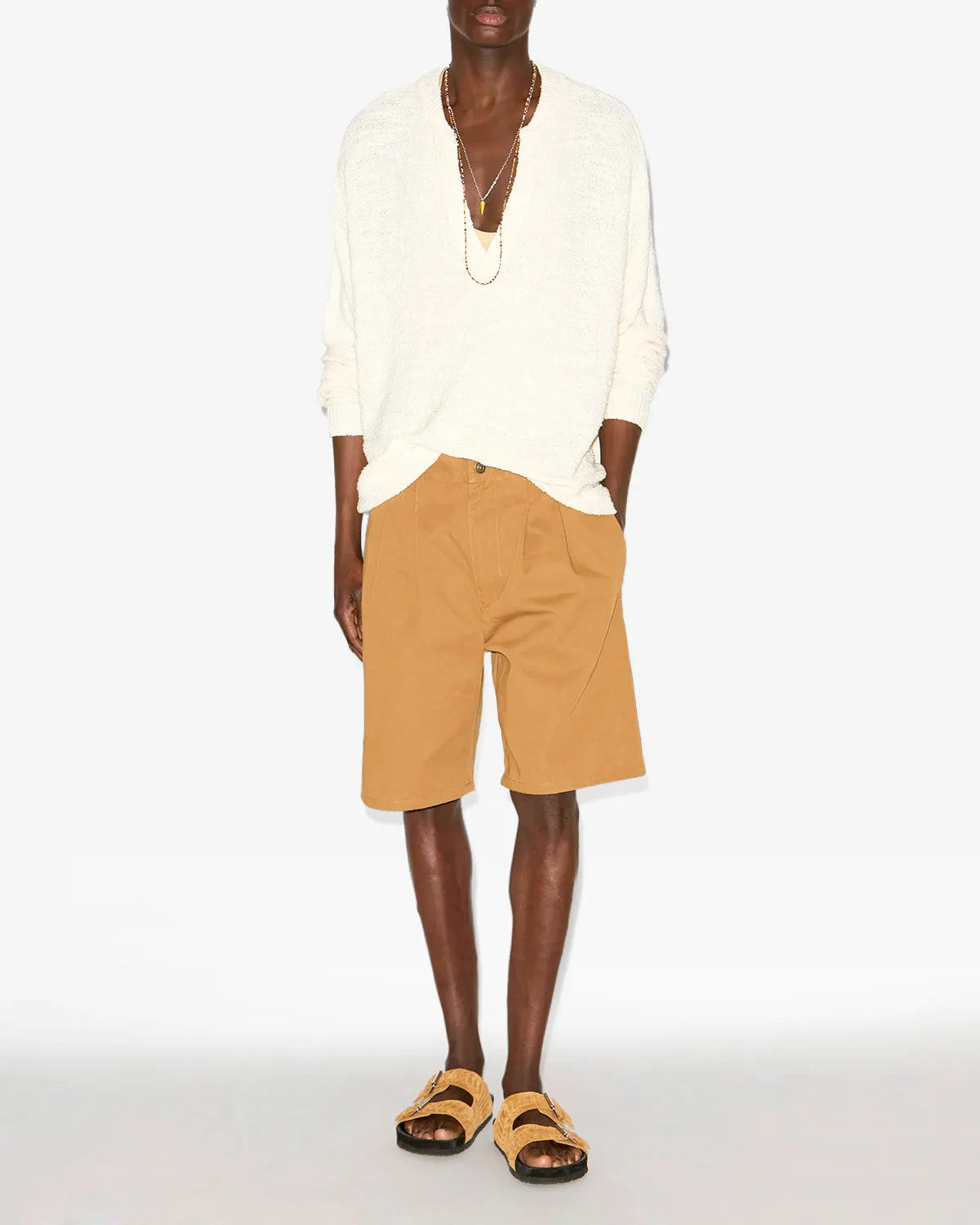 ARNOLD SWEATER Ribbed Trim Autumn Fashion