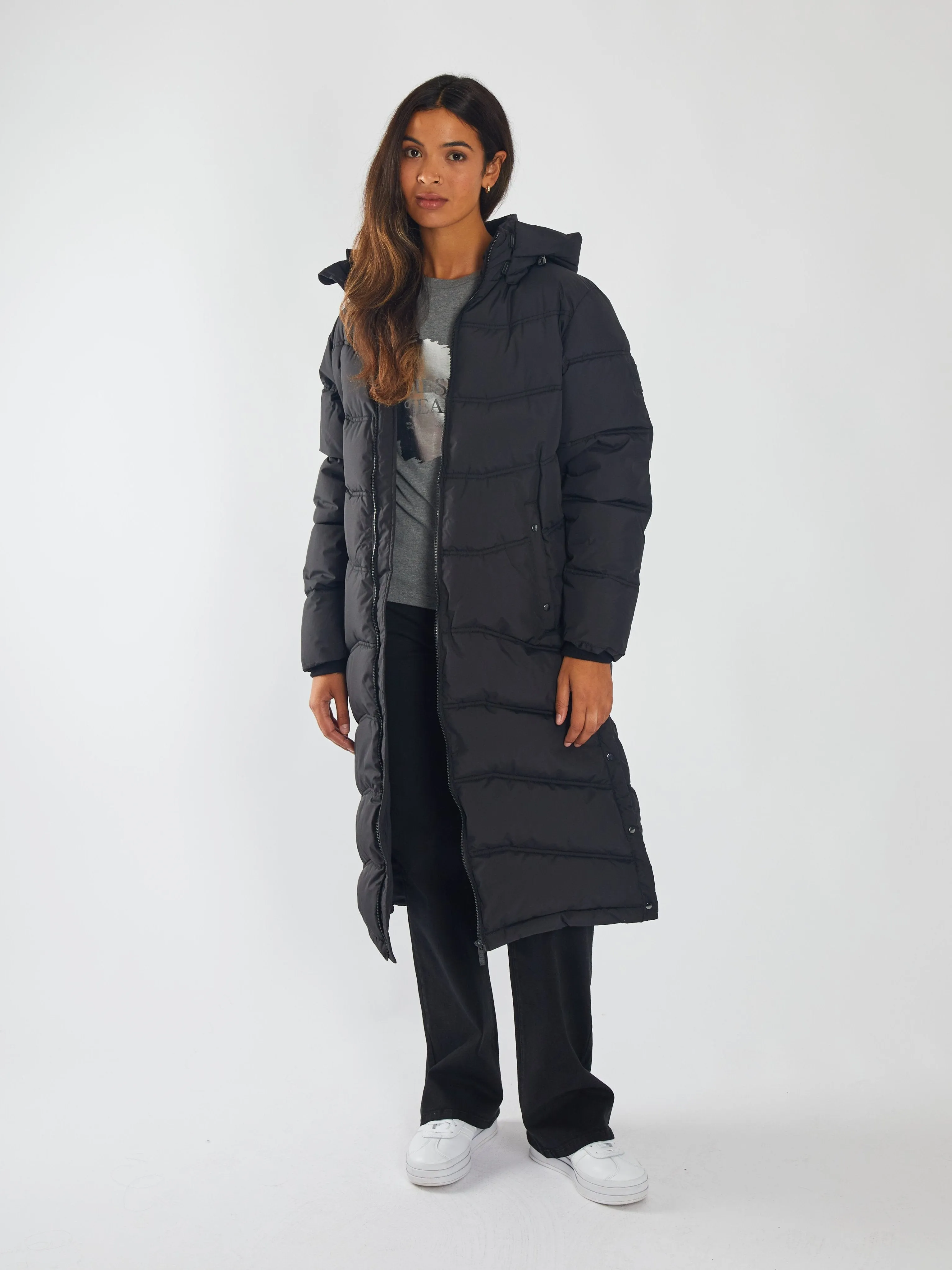 Glove Compatible Cuffs Ashley Jacket Jet Black