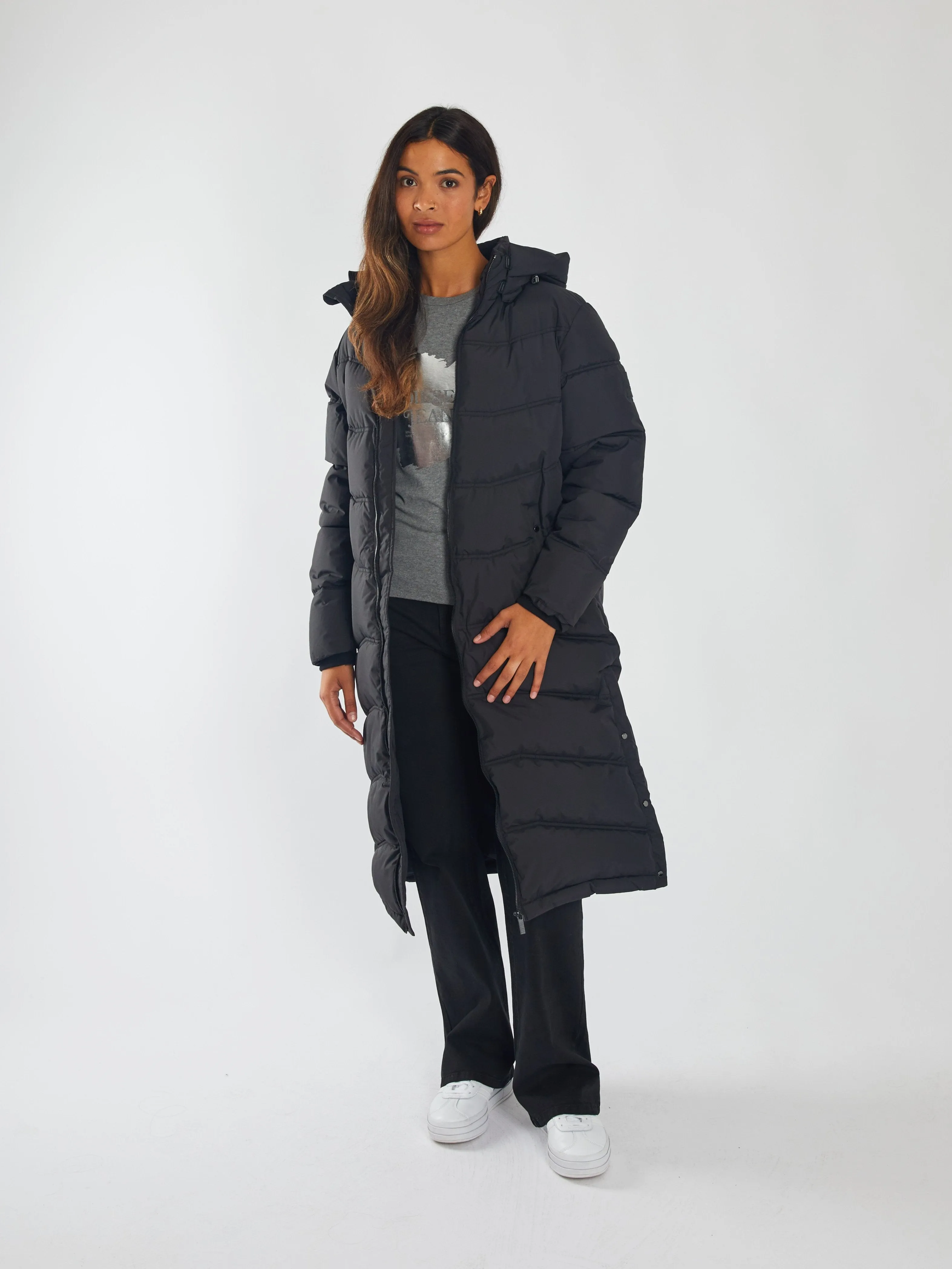 Ashley Jacket Jet Black Morning Commute Gear ReflectiveTrimDetails