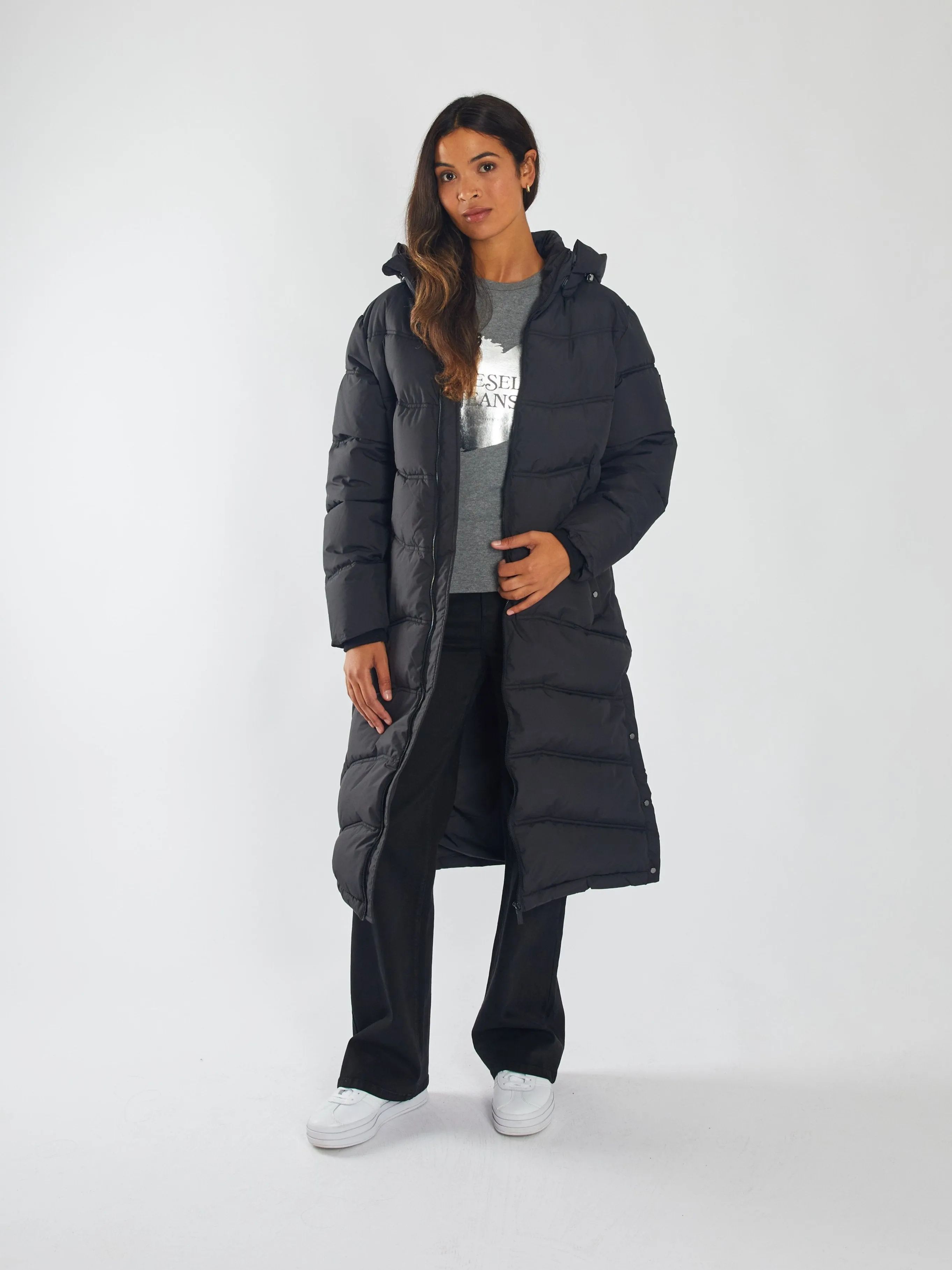 Ashley Jacket Jet Black Multi Pocket Utility