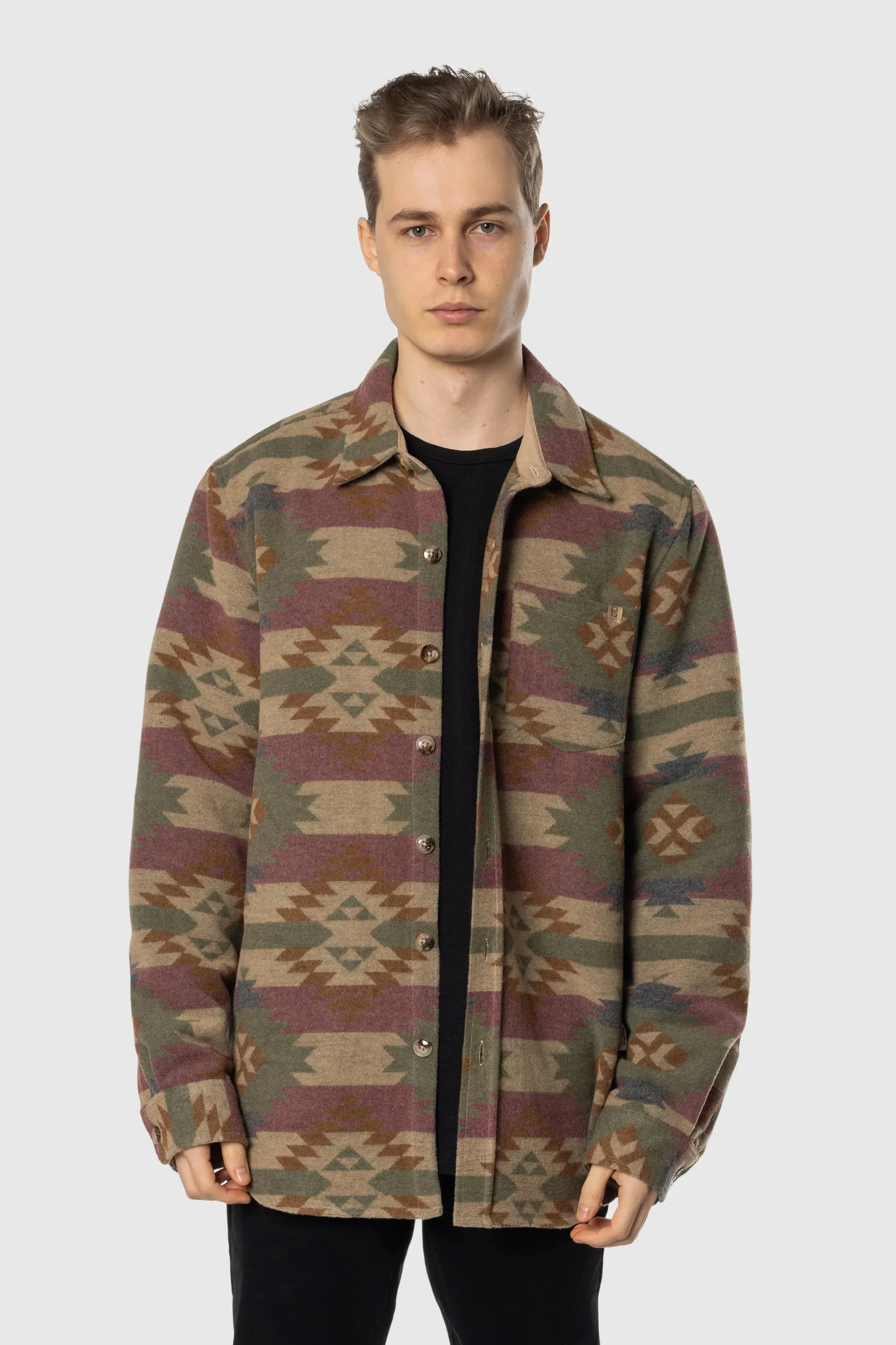 Aztec Overshirt Soft Touch