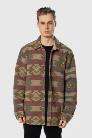 Aztec Overshirt Lightweight Wear Street Wear