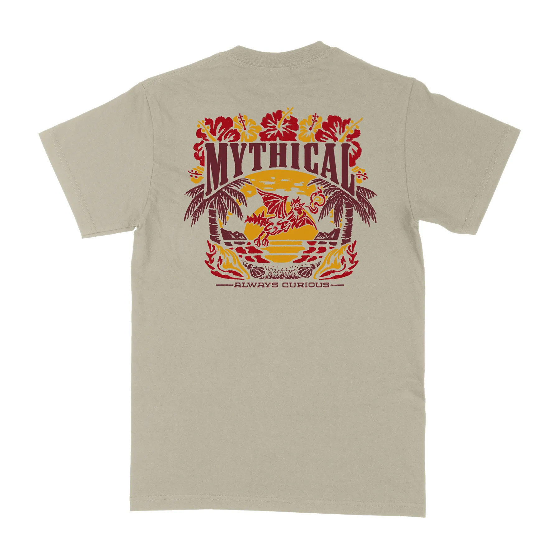 Cockatrice Cove Pocket Tee Versatile Fashion Breathable mesh