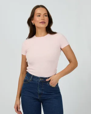 Comfy Stretch Light Wear Bella Tee Blush Marle