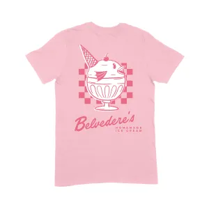 Belvedere's Ice Cream Shop Tee (Strawberry) Comfy Choice