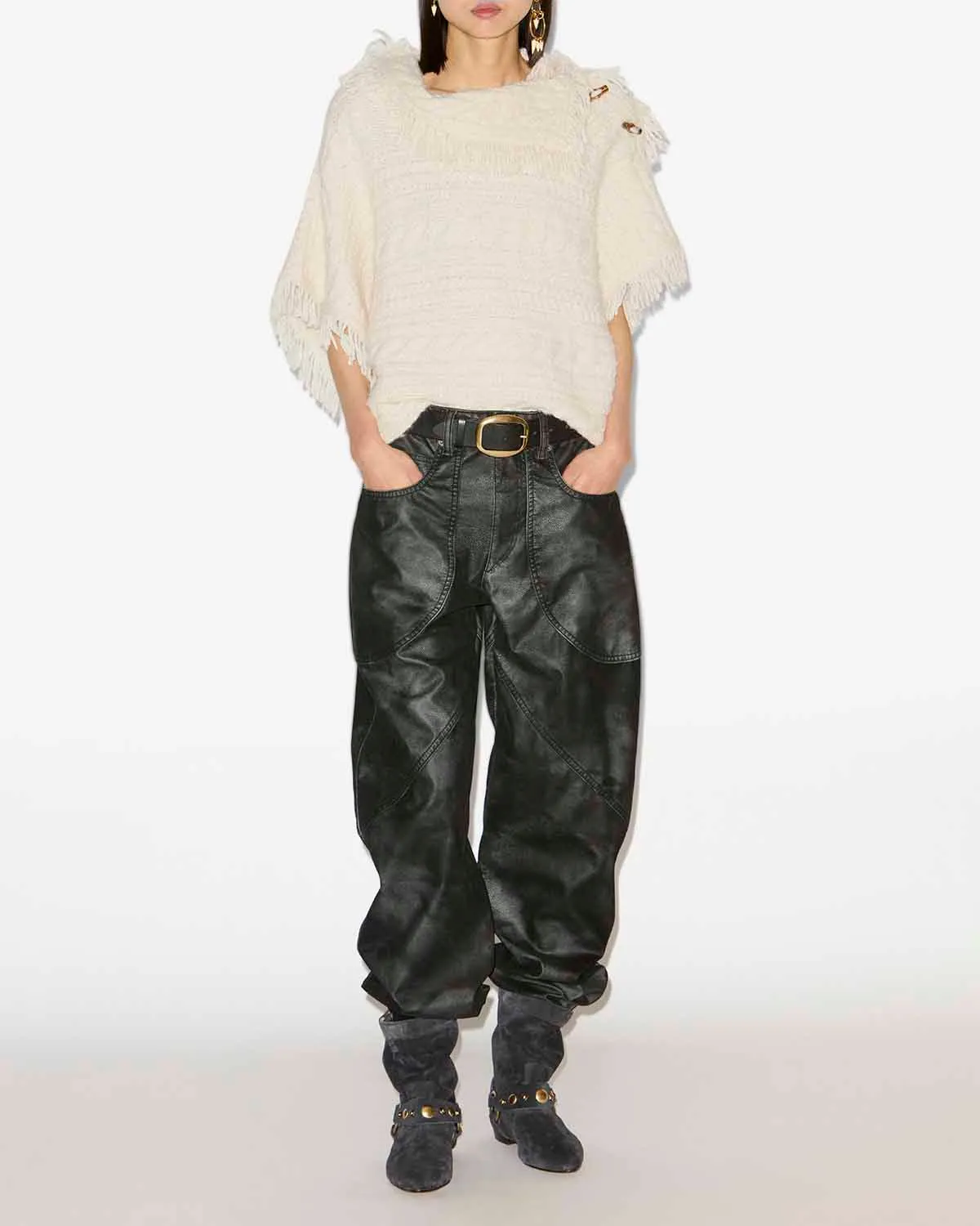 BLANCHE SWEATER Durable Elasticity Elastic hem