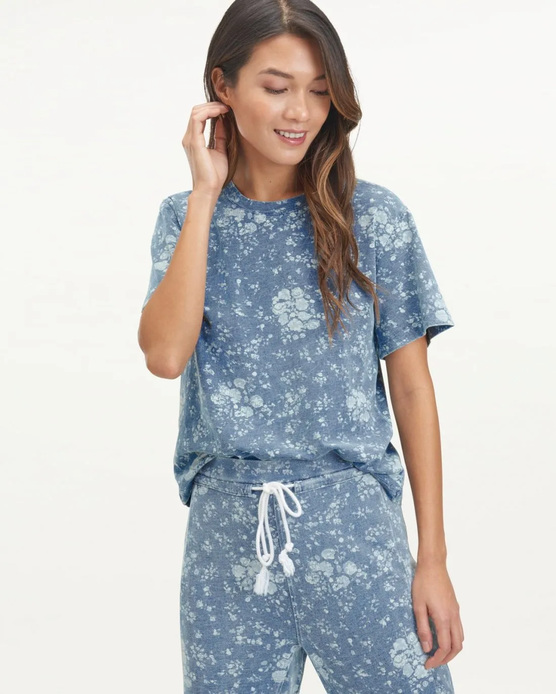 Botanical Floral Tee Stylish and Easygoing