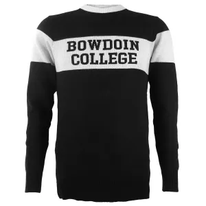 Bowdoin College Renew Vintage Sweater from Uscape Early Chill Shrink Resistant Treatment