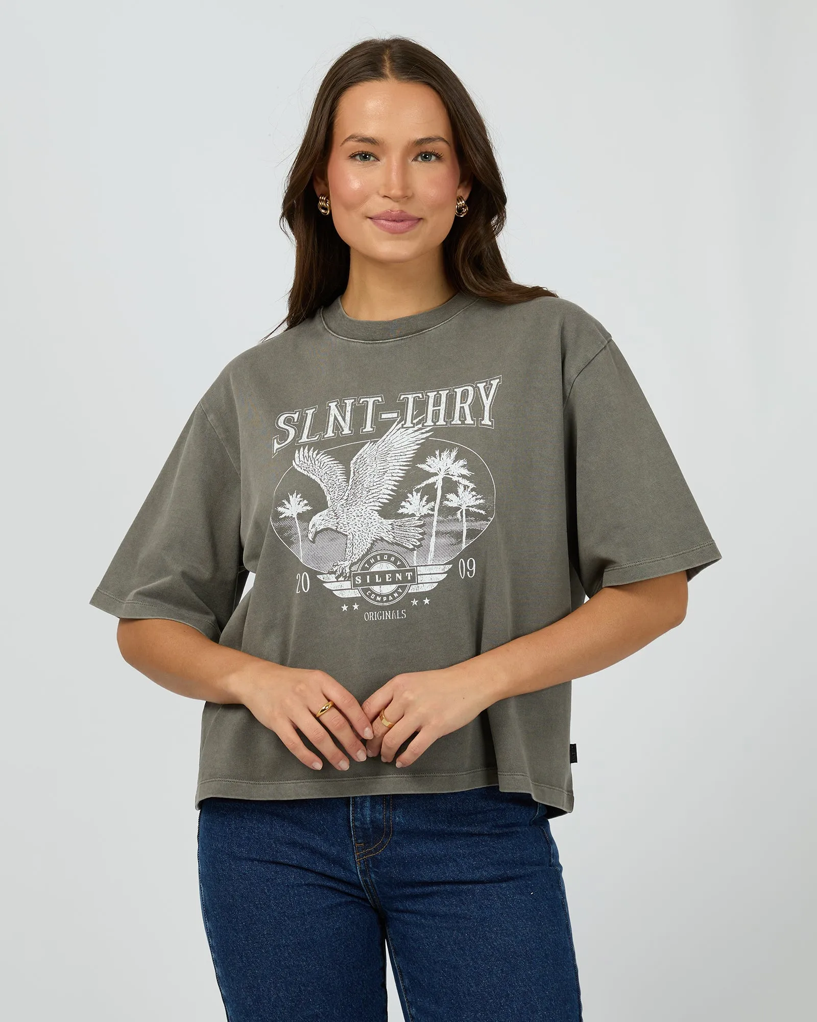 Stretch Wear Original Eagle Tee Coal