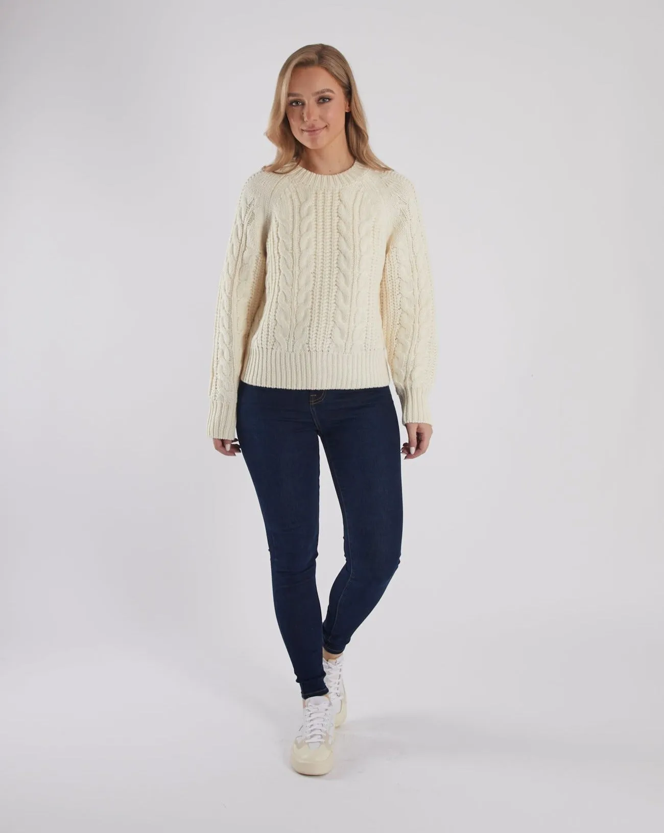 Thermoregulating Fabric Tansy Knit Ivory