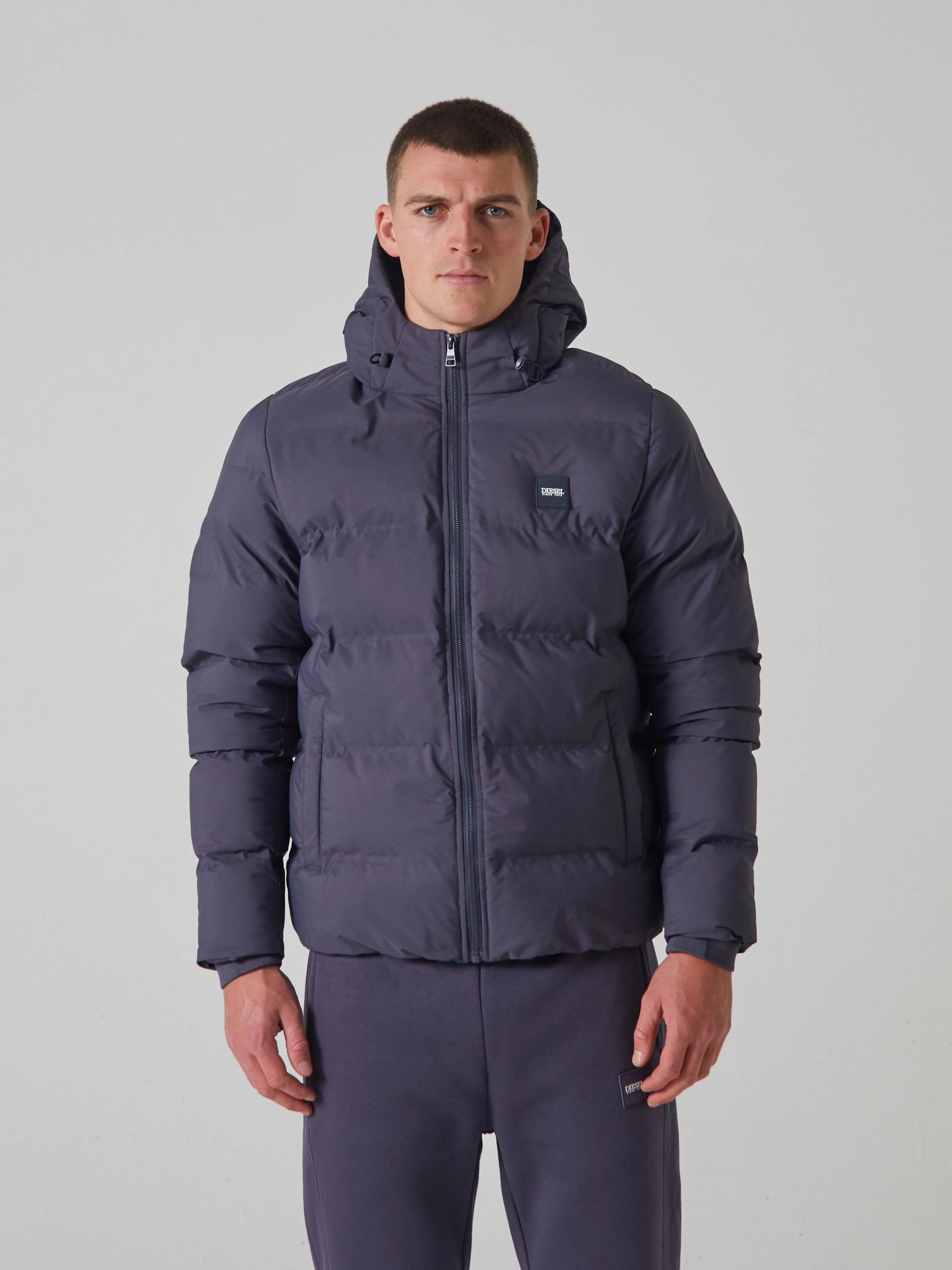 Benson Jacket Pluto Grey Slip Resistant Grip Waterproof Technology