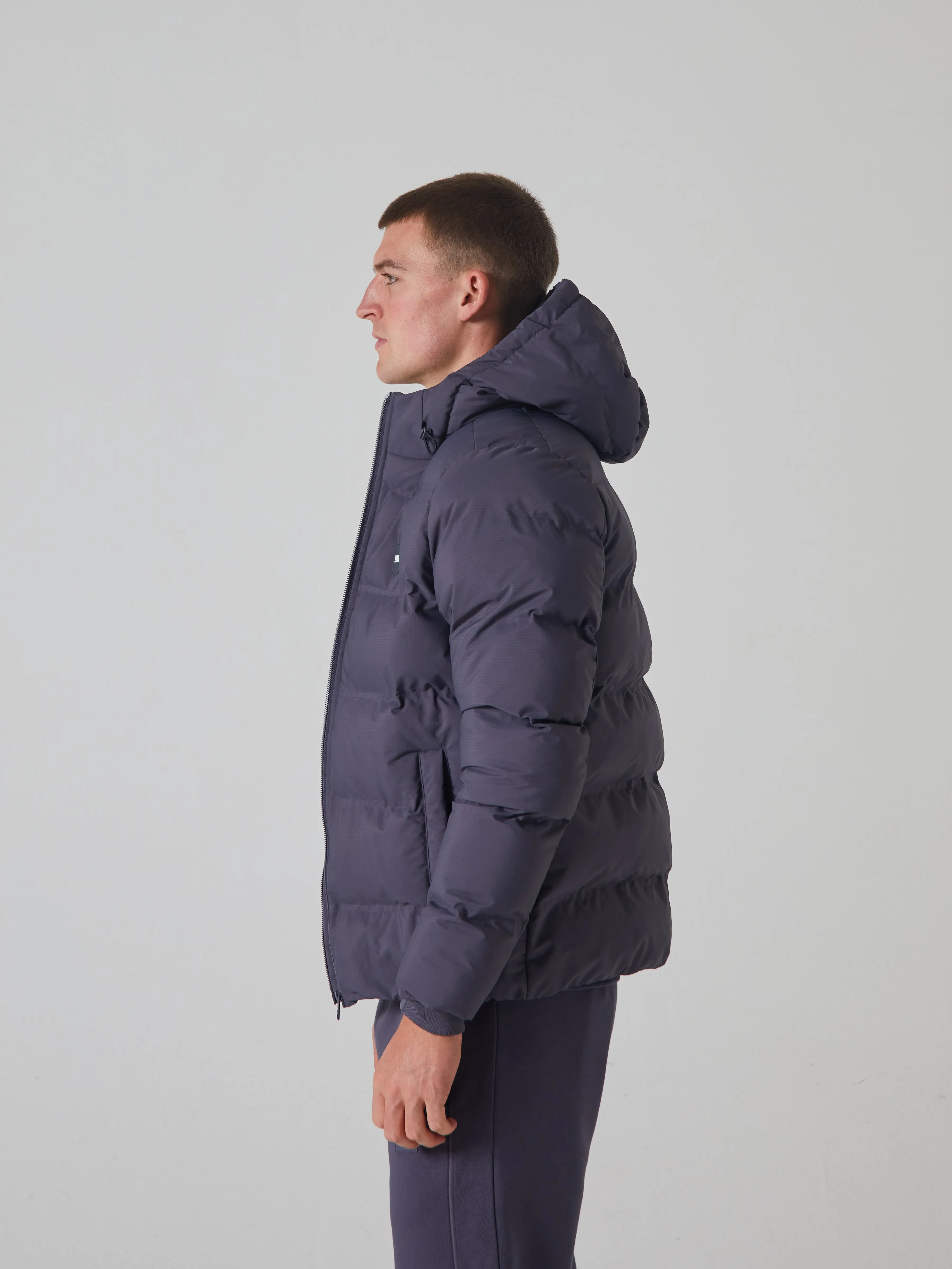 Bonded Collars Benson Jacket Pluto Grey