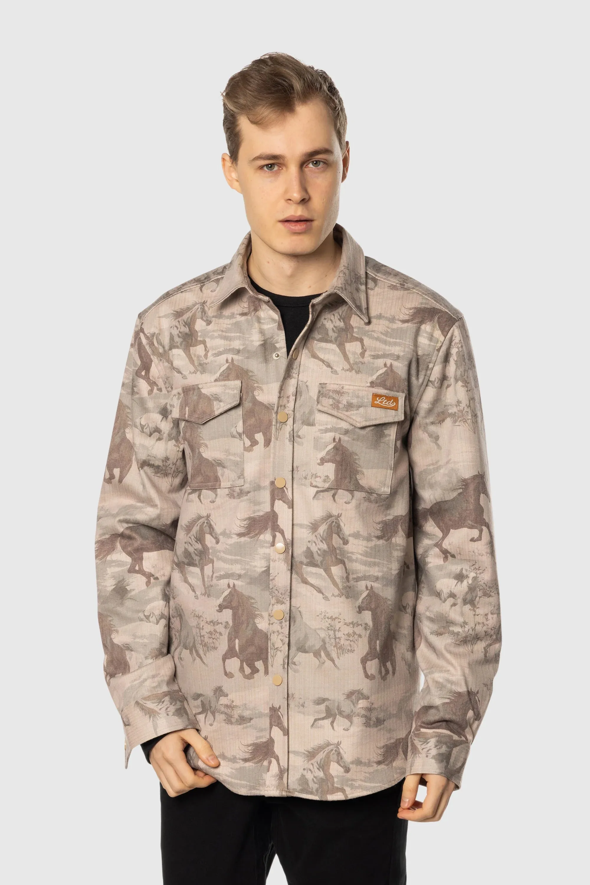 Stampede Overshirt Fitted Silhouette