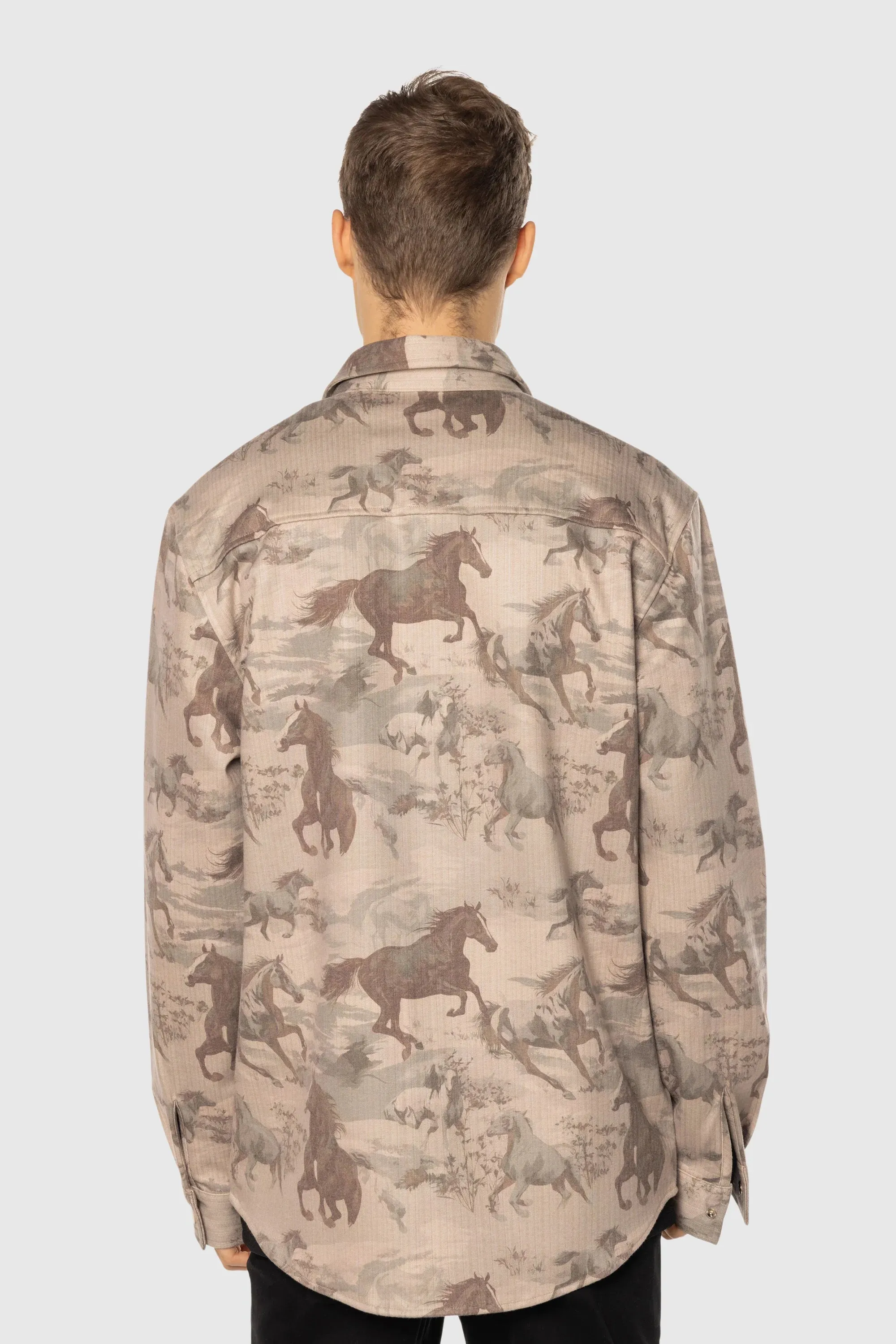 Stampede Overshirt Cuffed hem