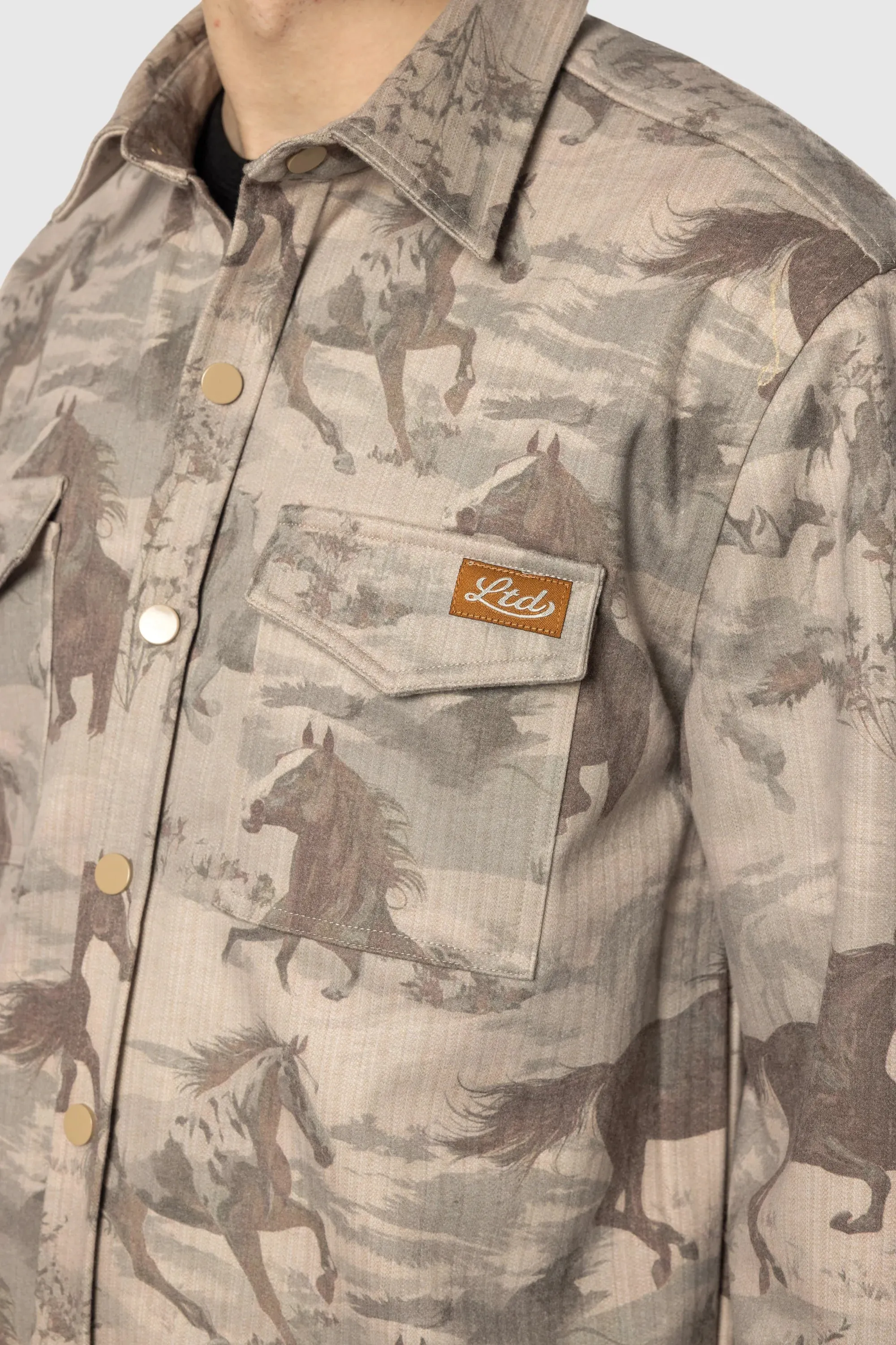 Stampede Overshirt Loose style Soft Touch