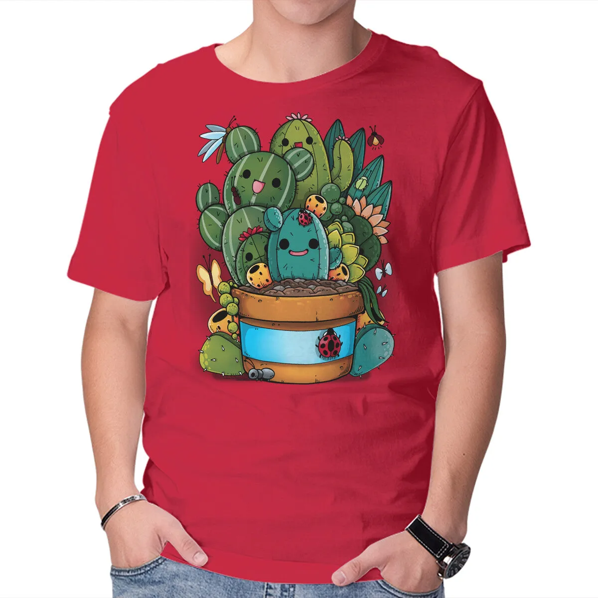 Cactus Succulents Relaxed Waist
