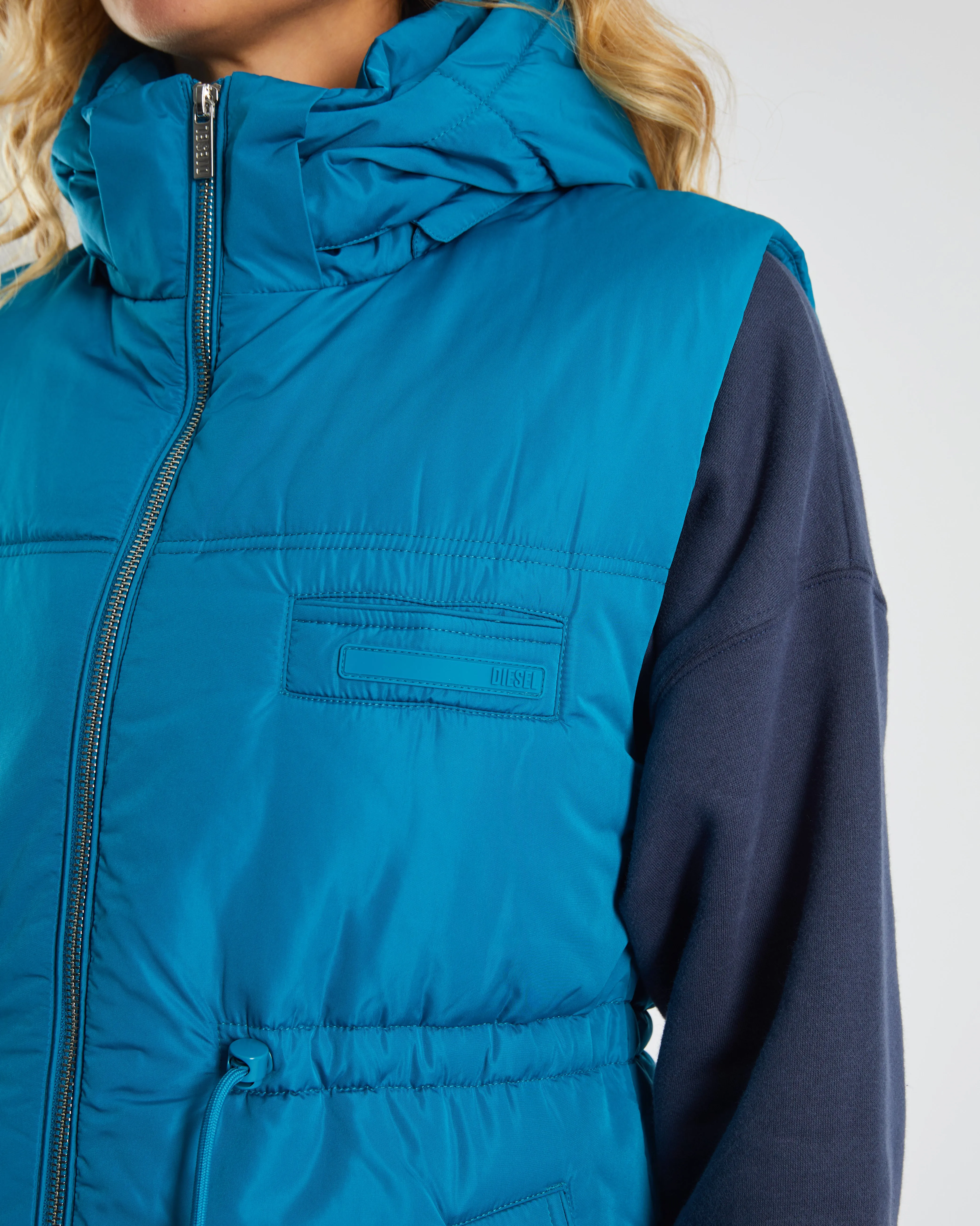 Soft Fleece Brid Gilet Marine Teal