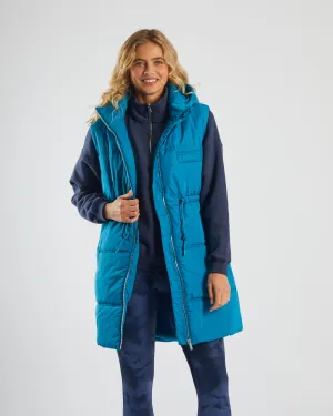 Anti Slip Shoulder Brid Gilet Marine Teal
