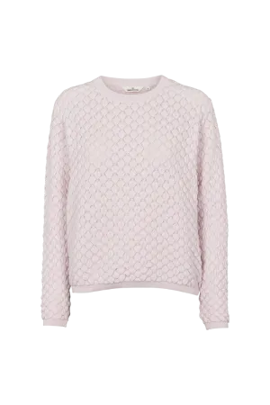 Relaxed Cut Camilla Sweater - Lavender Fog