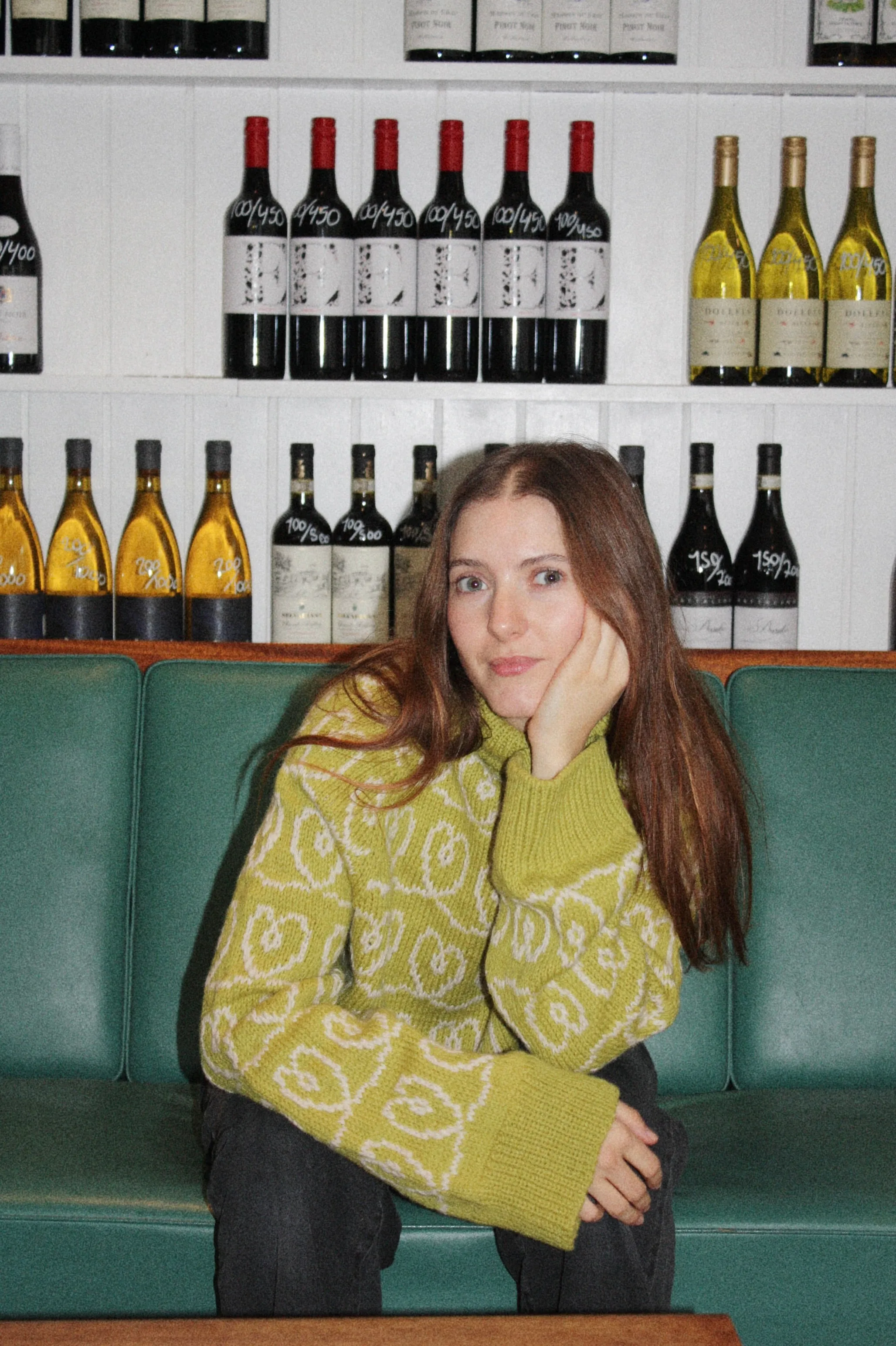 Texture Focus Layered Weight Distribution Guide Heart Together Sweater