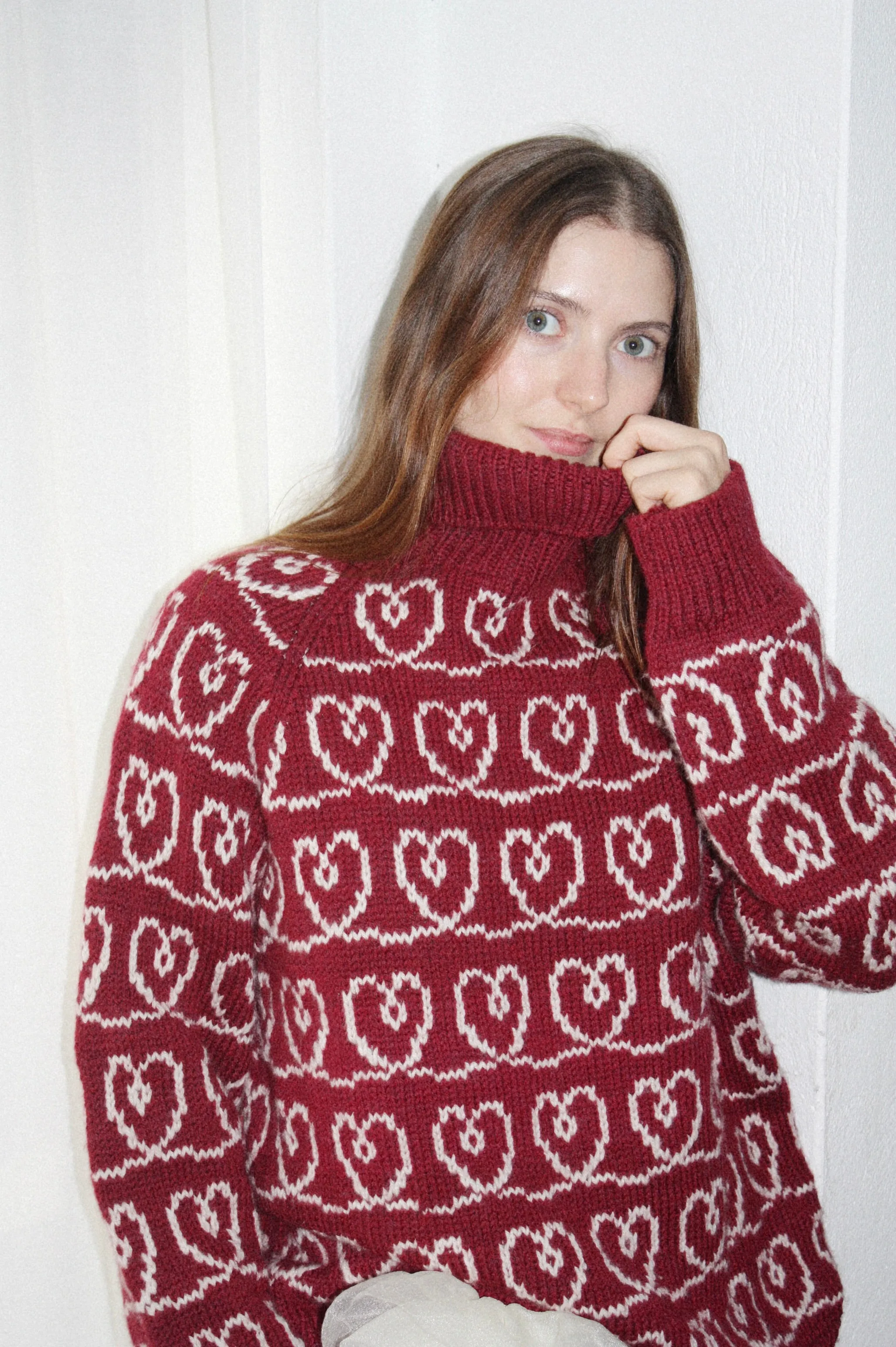 Heart Together Sweater Compression Fit Technology Essential Layer