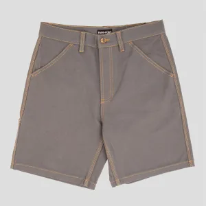 color - fast hat PASS~PORT "DIGGERS CLUB" SHORTS ASH - CONTRAST STITCH